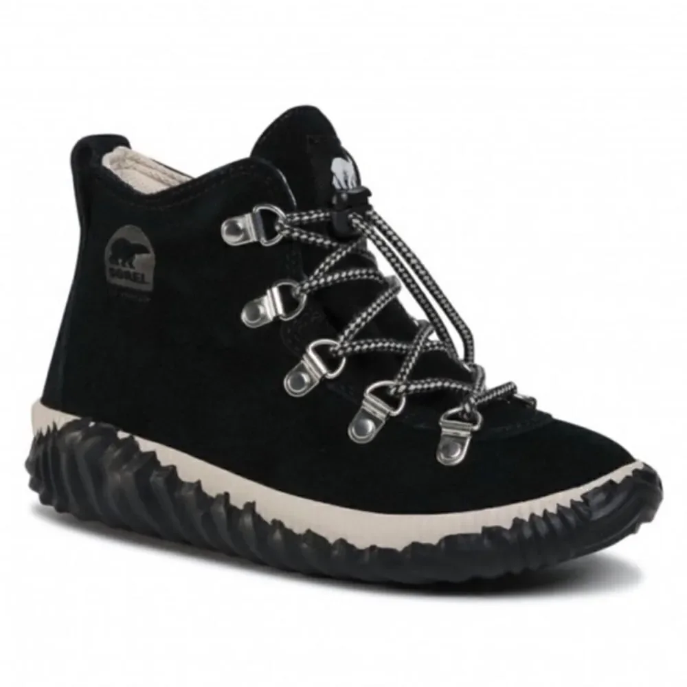 Sorel Out N About Conqest Boots Lace Up Waterproof Suede unisex youth 2